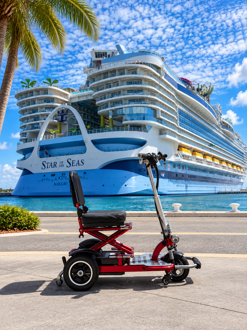 Tri-AXE Mobility Scooter Rental