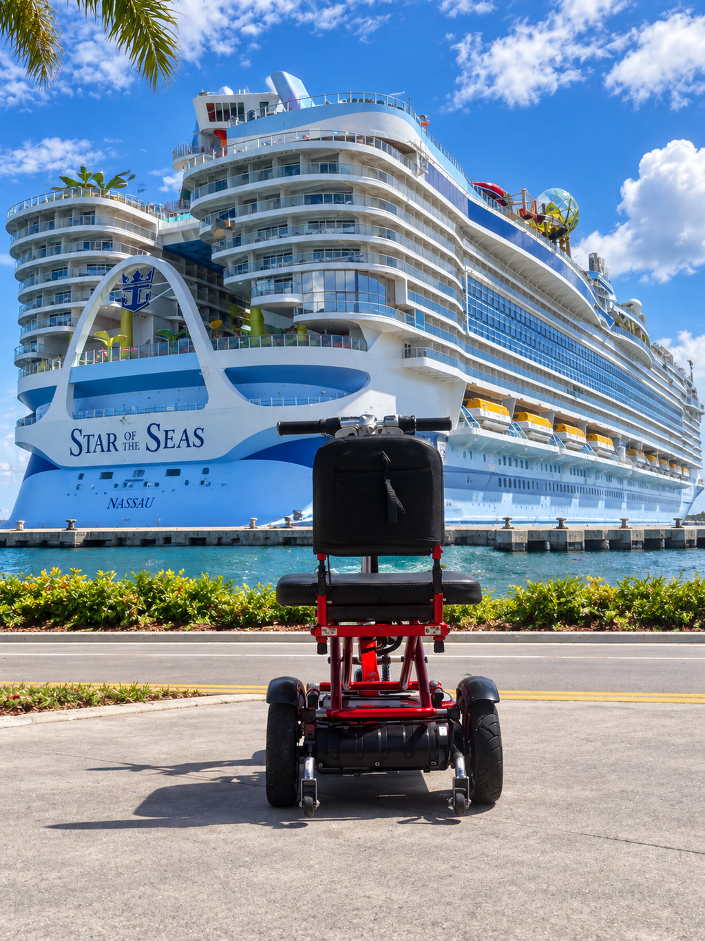 Tri-AXE Mobility Scooter Rental